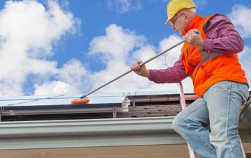 Middle Strath soft wash roof cleaning